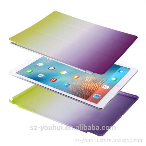 Latest version rainbow color tablet pc protective case